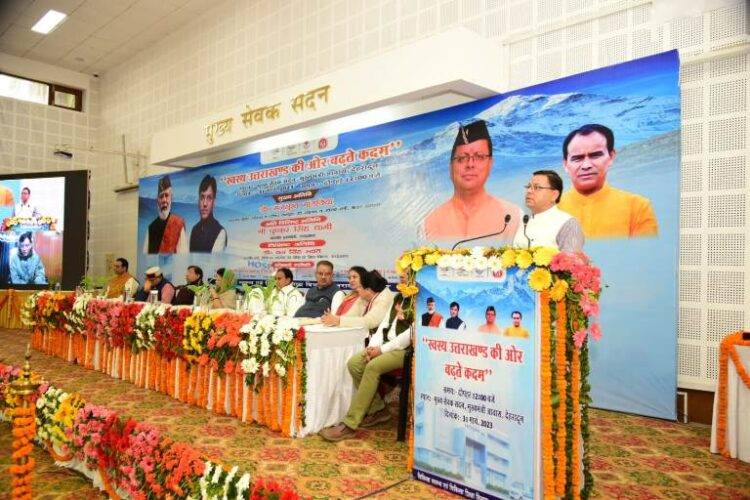 Foundation stone laid for four projects worth Rs 182 crore for health facilities in the state
