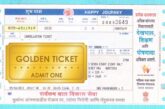 Golden Ticket and Indian Railways