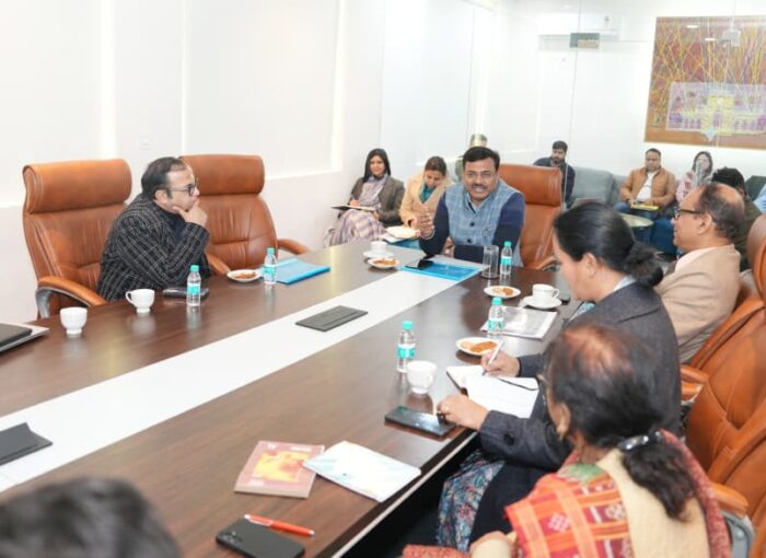 मुख्य सचिव ने किया शिक्षा की बात कार्यक्रम में प्रतिभाग