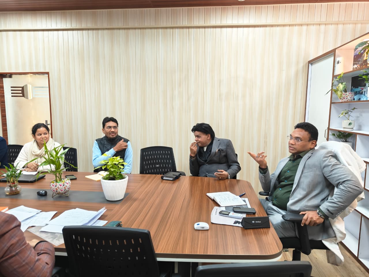 कैरिंग कैपेसिटी असेसमेंट स्टडी के लिए तैयार ड्राफ्ट पर भी हुई चर्चा