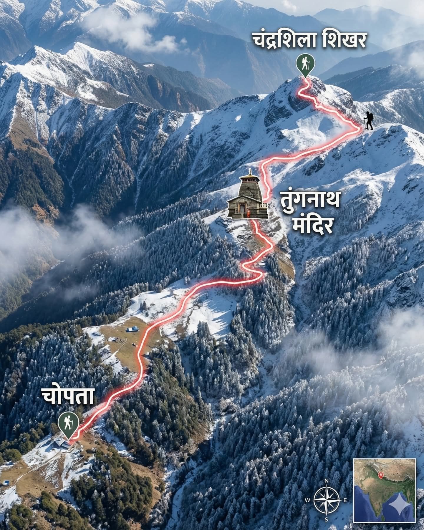 उत्तराखंड :83 प्रमुख हिमालयी चोटियां पर्वतारोहियों के लिए खुलीं