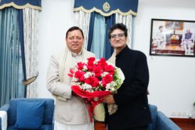 केंद्रीय फिल्म प्रमाणन बोर्ड के अध्यक्ष प्रसून जोशी ने मुख्यमंत्री से शिष्टाचार भेंट की