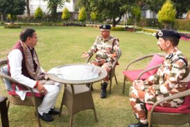 मुख्यमंत्री धामी से मिले डीजी आईटीबीपी