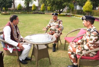 मुख्यमंत्री धामी से मिले डीजी आईटीबीपी