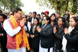 मुख्यमंत्री ने खटीमा सिविल न्यायालय में अधिवक्ताओं हेतु नव निर्मित चैम्बर का लोकार्पण किया