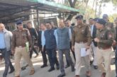 जनपद प्रभारियों द्वारा न्यायालय परिसरों में बहु-स्तरीय सुरक्षा प्रबंधों की भौतिक समीक्षा