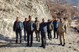 सचिव लोक निर्माण ने किया चारधाम यात्रा मार्गो का स्थलीय निरीक्षण