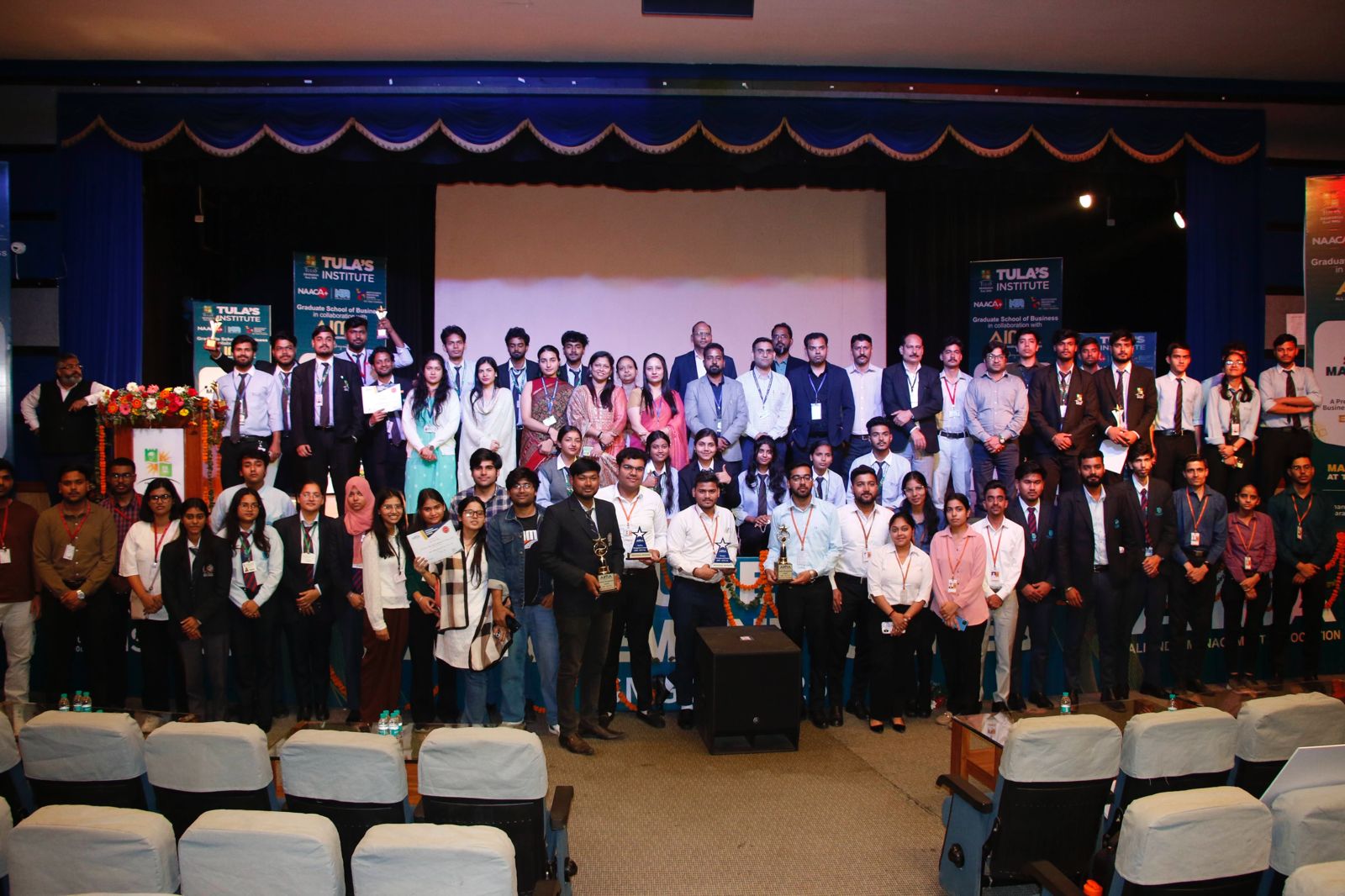 Tula’s Institute Hosts AIMA Student Management Games