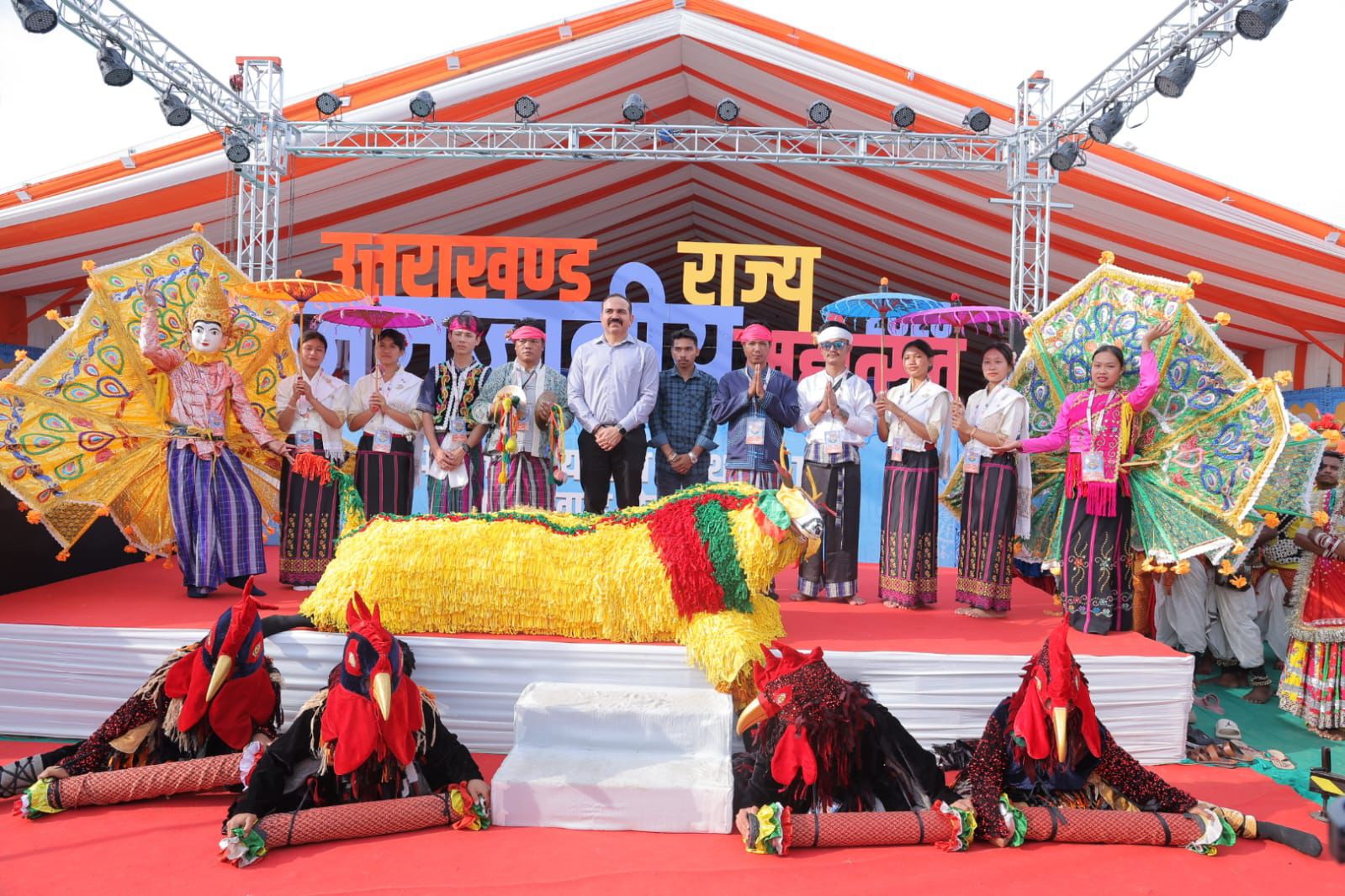 Folk Artists Light Up Day 2 of Uttarakhand Tribal Mahotsav in Dehradun