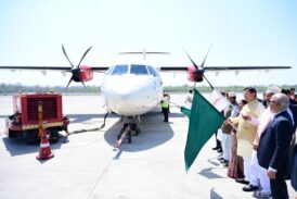 मुख्यमंत्री ने किया देहरादून-पिथौरागढ़ विमान सेवा का शुभारंभ