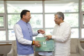 मुख्यमंत्री ने केंद्रीय मंत्री से भेंट कर रेल एवं ‘डिजिटल कुम्भ 2027’ पर की चर्चा