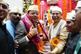 चैत्र नवरात्र के पावन अवसर पर मुख्यमंत्री ने माँ कालिका मंदिर में की पूजा-अर्चना