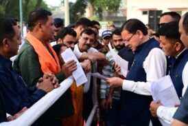 मुख्यमंत्री धामी ने ‘मुख्य सेवक संवाद’ में सुनी क्षेत्र की समस्याएं, दिए समाधान के निर्देश