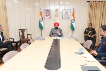 Vice Chairman of Tula’s Institute, Raunak Jain, Pays Courtesy Visit to the Governor