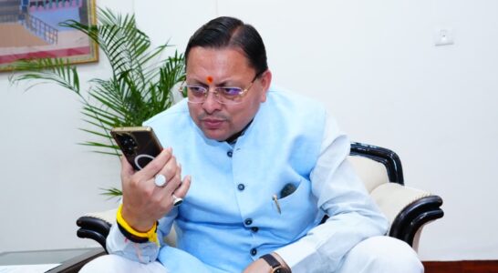 The Chief Minister extended his best wishes to the meritorious students of the Uttarakhand Board of School Education.