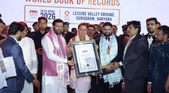 Chief Minister Dhami Attends AWPL's "Vijay Parv" Event in Gurugram