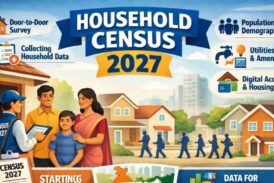 जनगणना: 25 अप्रैल से प्रगणक घर-घर पहुंचने शुरू हो जाएंगे