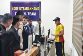 आपदा की समझ, नेतृत्व की तैयारी: प्रशिक्षु आईपीएस अधिकारियों का SDRF मुख्यालय भ्रमण