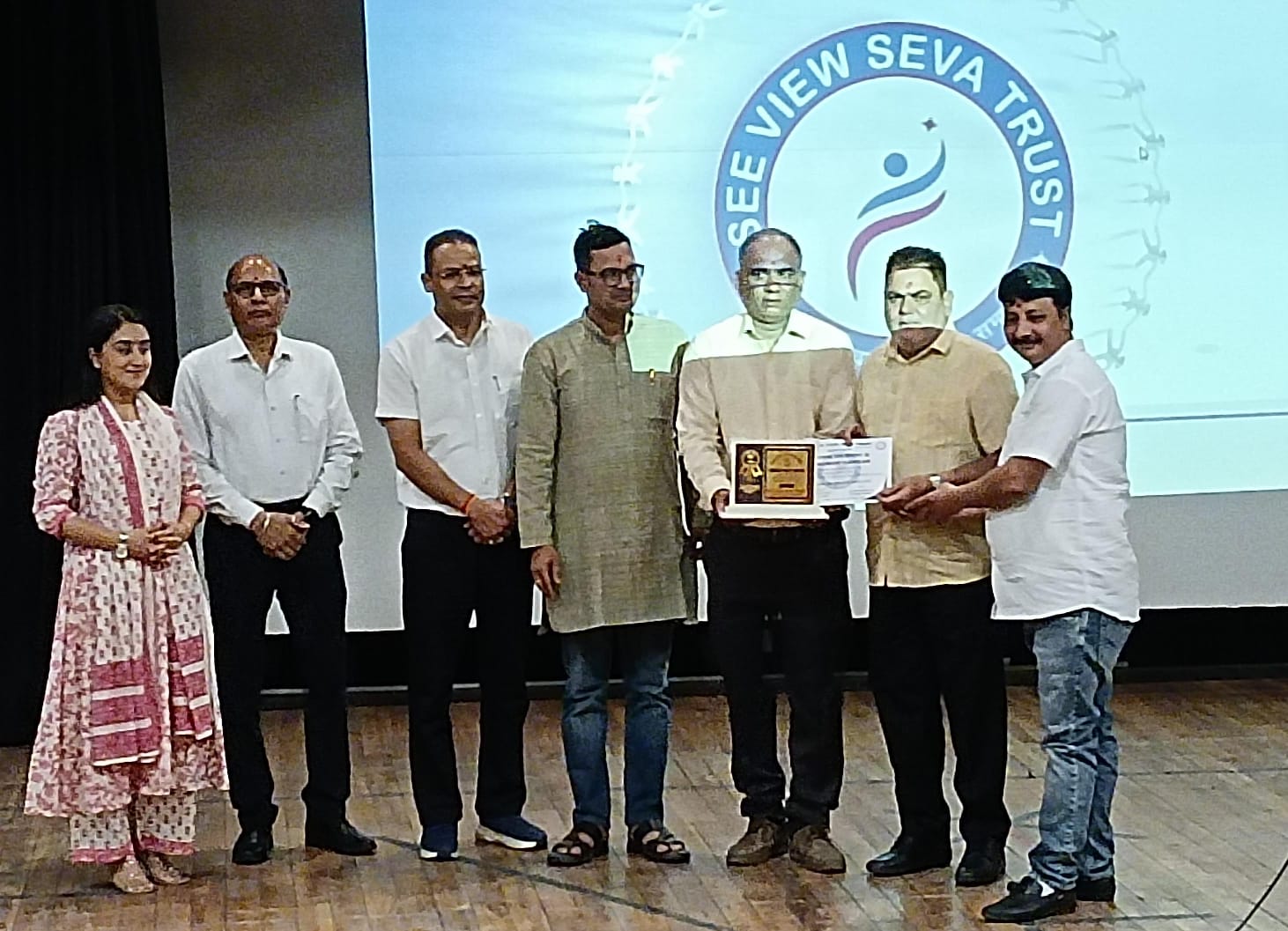 सी व्यू सेवा ट्रस्ट ने अपना स्थापना दिवस बड़ी धूमधाम से मनाया