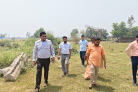 सचिव आवास व राज्य संपत्ति ने लिया अयोध्या अतिथि गृह निर्माण स्थल का जायजा