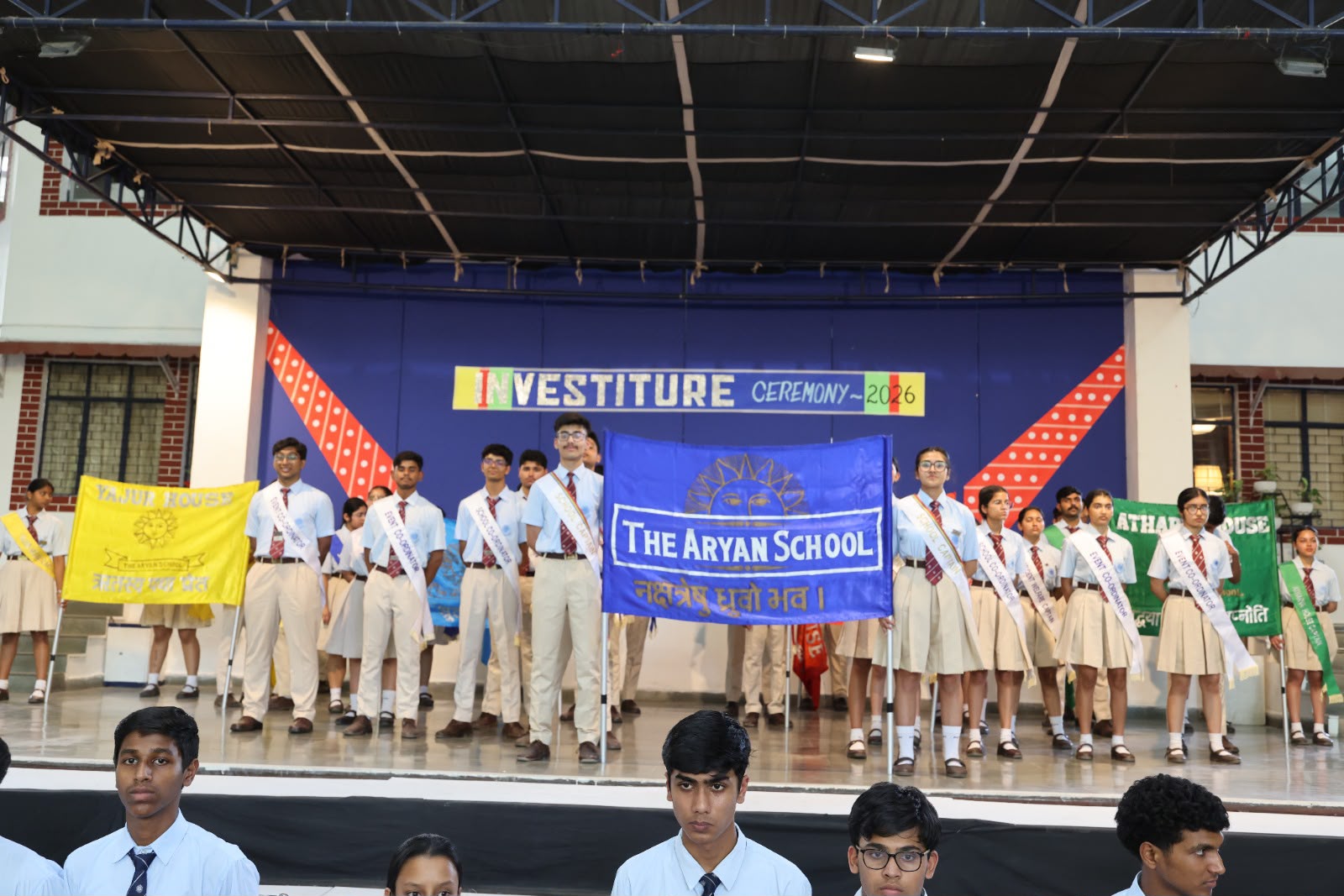 The Aryan School Holds Investiture Ceremony