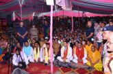 मुख्यमंत्री  धामी नगाण गांव में आयोजित श्रीमद्भागवत कथा में हुए सम्मिलित