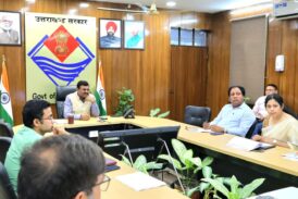 स्प्रिंग एंड रिवर रिज्युविनेशन अथॉरिटी (SARRA) द्वारा कराए जा रहे कार्यों की समीक्षा बैठक