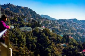 मसूरी में बारिश के बाद से मौसम सुहाना