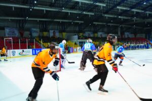 Chief Minister Dhami Attends Himadri Ice Rink's First Anniversary Event