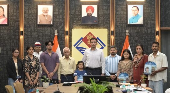 The DM interacted with beneficiary children under the PM CARES for Children Scheme.