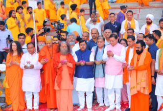 गंगा भारतीय संस्कृति और आध्यात्मिक चेतना की जीवंत धारा : नितिन नबीन