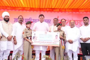 खटीमा में “जन-जन की सरकार, आपके द्वार” कार्यक्रम में मुख्यमंत्री Chief Minister in the program “Government of the people, at your doorstep” in Khatima