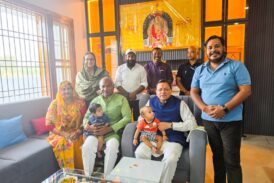 मुख्यमंत्री धामी ने विधायक श्री अरविंद पांडेय के आवास पहुंचकर परिजनों से की भेंट