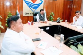 मुख्य सचिव ने  संबंधित अधिकारियों को समयबद्ध कार्रवाई के दिए निर्देश