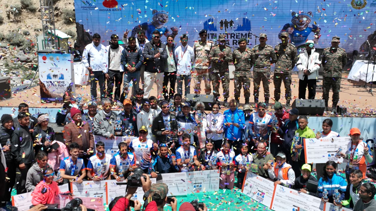 नीति एक्सट्रीम अल्ट्रा रन 2026 : सीमांत नीति घाटी में साहस, समन्वय और विकास की नई उड़ान