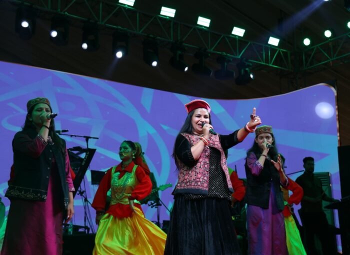 Pandavaas Band Captivates Audience with Soulful Folk-Fusion Performance on Day Four of Lok Samvardhan Parv