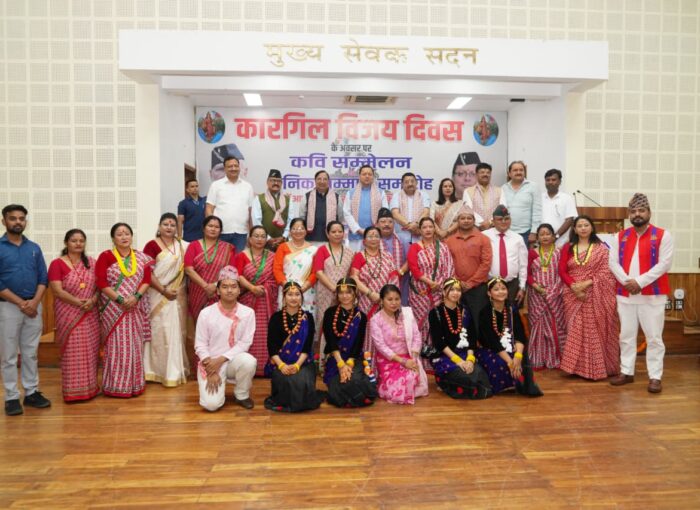 विजय कारगिल दिवस पर वीर सैनिकों, पूर्व सैनिकों और वीरांगनाओं को किया सम्मानित