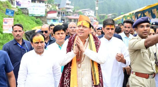 Shravani Mela inaugurated; Chief Minister offers prayers at Jageshwar Dham.