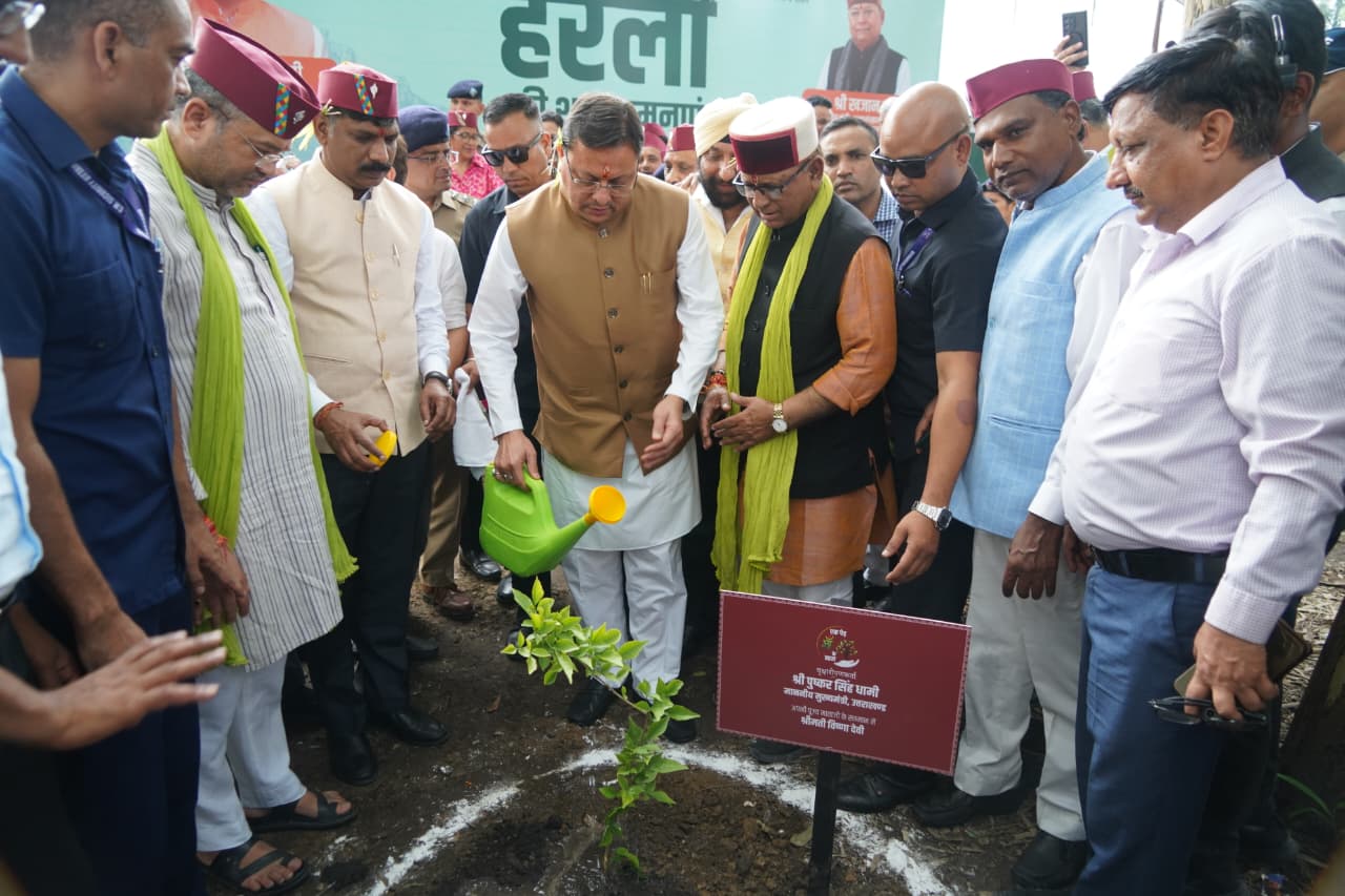 हरेला केवल पर्व नहीं, प्रकृति संरक्षण और सांस्कृतिक विरासत से जुड़ने का जनआंदोलन हैः मुख्यमंत्री