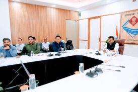 मुख्य सचिव ने अंडरग्राउंड पार्किंग के सम्बन्ध में बैठक ली