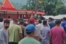 टैक्सी-मैक्सी वाहन चालकों ने हर्षिल पुलिस के खिलाफ जमकर नारेबाजी की