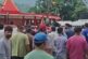 टैक्सी-मैक्सी वाहन चालकों ने हर्षिल पुलिस के खिलाफ जमकर नारेबाजी की