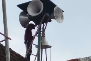 बिना अनुमति एवं निर्धारित मानकों के विपरीत संचालित लाउडस्पीकरों पर की गई कार्रवाई