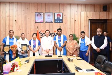 कॉमनवेल्थ गेम्स 2026 में उत्कृष्ट प्रदर्शन कर उत्तराखंड के पदक विजेताओं को सम्मानित किया गया