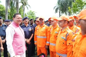 गदरपुर: मुख्यमंत्री ने जवानों से संवाद कर आपदा प्रबंधन व्यवस्थाओं की ली जानकारी