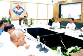 मुख्य सचिव  ने वाह्य सहायतित परियोजनाओं की प्रगति की समीक्षा की