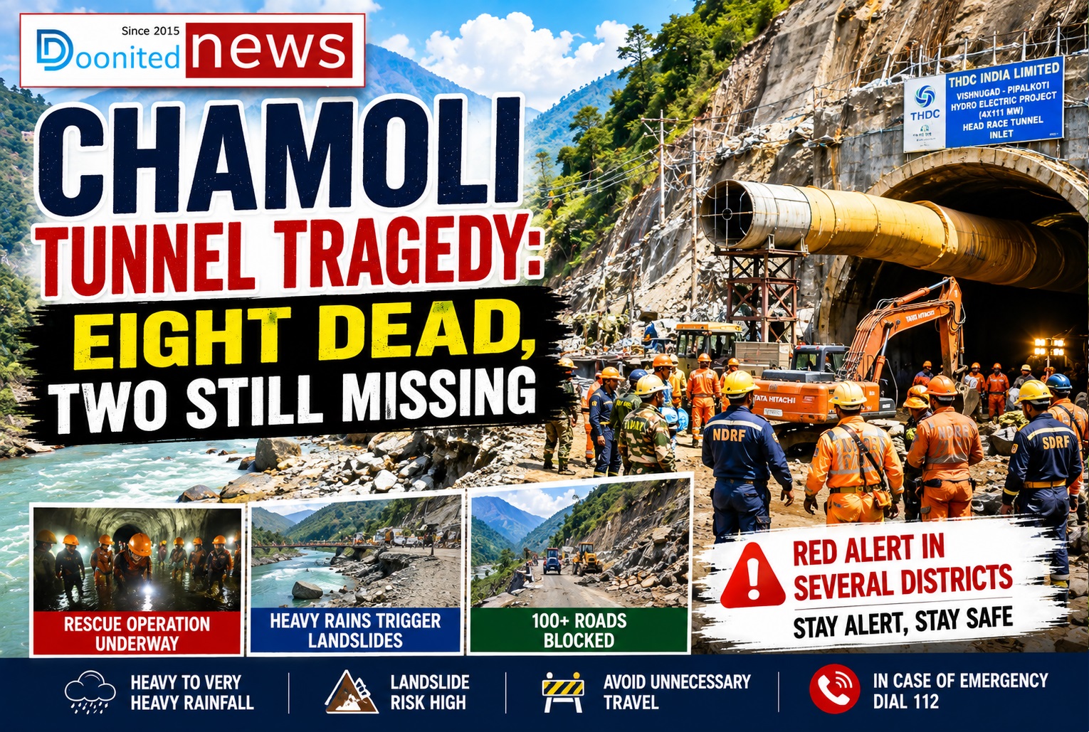 Chamoli Tunnel Tragedy