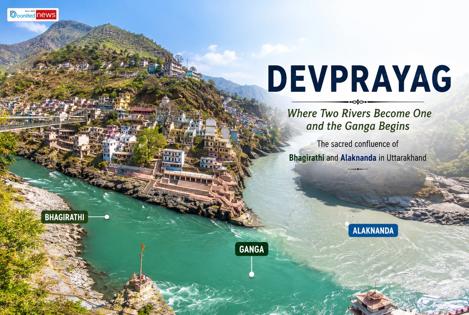 Devprayag Sangam: Where Bhagirathi and Alaknanda Become the Ganga