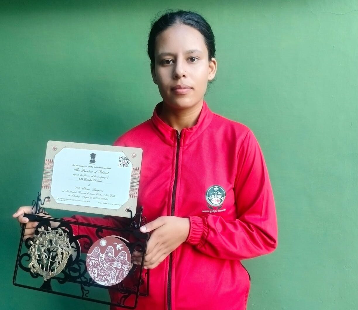 राष्ट्रपति भवन के एट होम रिसेप्शन के लिए अल्मोड़ा की गर्विता भाकुनी का चयन