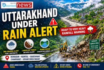 Uttarakhand Under Rain Alert